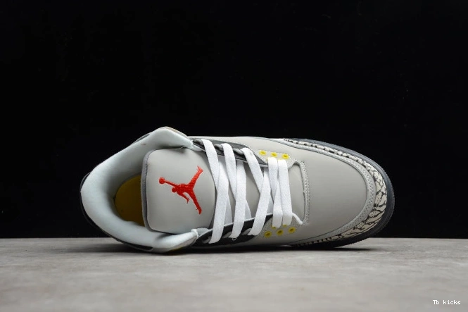 Reps TBK Retro Air 3 (2021) Grey Jordan Cool CT8532-012 0825